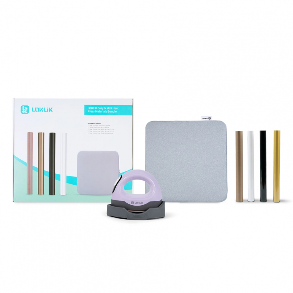 LOKLiK ImPress™ Mini 3 Transferpresse + Starter Bundle